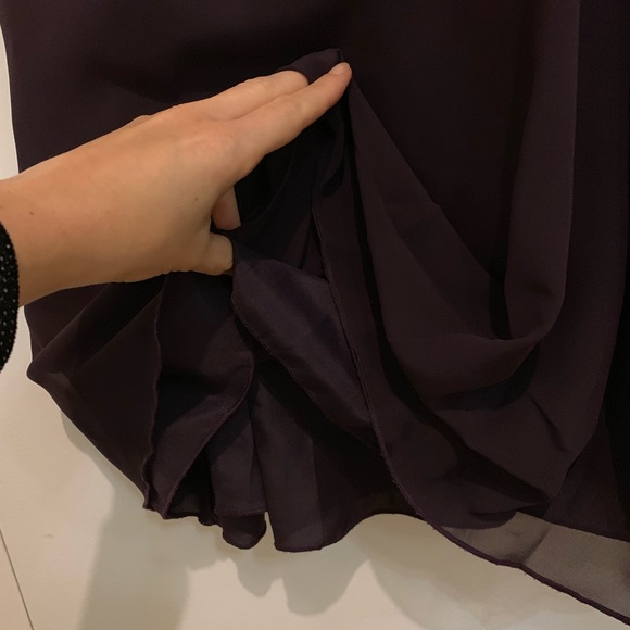 Beautiful Deep Purple Gown! - Picture 3 of 5